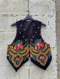 Image 6 of Chaleco FOLIADANEGRO BÁSICO. Feito a man.  Varias tallas. Feito por encarga!