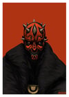 Lord Maul A3 print (Limited edition)