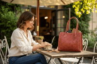 Image 9 of Tucan Leather Bag 