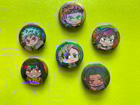 Image 1 of Gachiakuta Holographic Button Pins