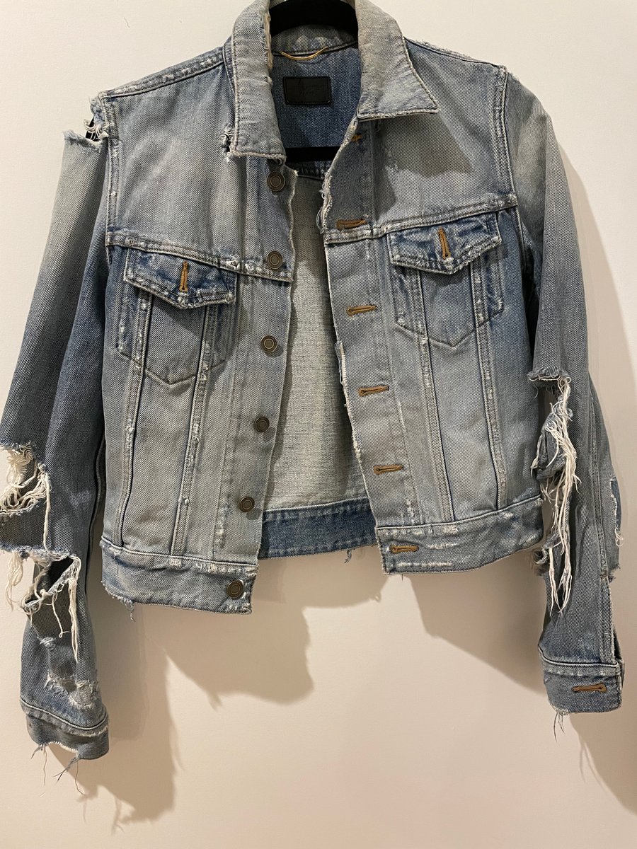 SAINT LAURENT Men Classic Denim Jacket – Atelier New York