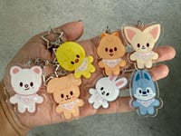 Image 3 of stray kids skzoo keychains