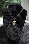 dead good snail mushroom and bee wing spiky necklace