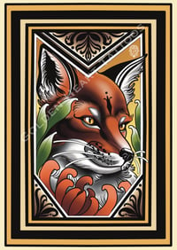 Fox Art Print 