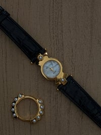 Image 7 of Extremely RARE Joan Rivers Genuine leather Unique Dial Watch  ✨