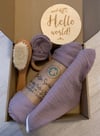 Purple New Baby Gift Box