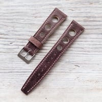 Image 2 of Eggplant Chevre Rally Strap