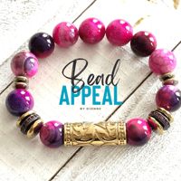 Image 3 of Gold & Fuschia 