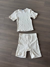 cream loungeset (sz medium) 