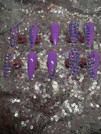 Image 5 of  Diva on the go gel  press on Nails select your color set 