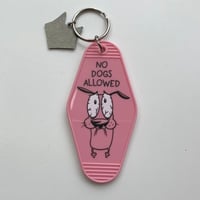 Image 3 of Katz Motel Courage Keychain