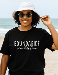 Image 1 of Boundaries Are Self Care (Tee)