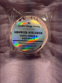 Image 1 of Clove Amber & Patchouli Shower Steamer 