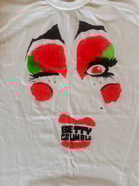 Image 2 of Grumble Face on White T Shirt (large) 