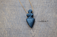 Image 9 of Bog Oak Goddess Pendant