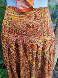 Image 5 of Milan Hareem/ Bloomer/ Balloon trousers with matching head scarf -Rust orange upto 14 uk