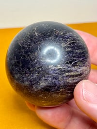 Image 7 of Charoite Aegirine & Pyrite Sphere I Siberia Russia #2846