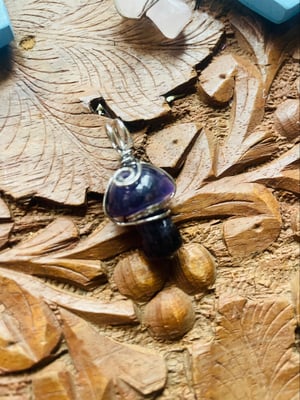 Image of Mushroom wire necklace 