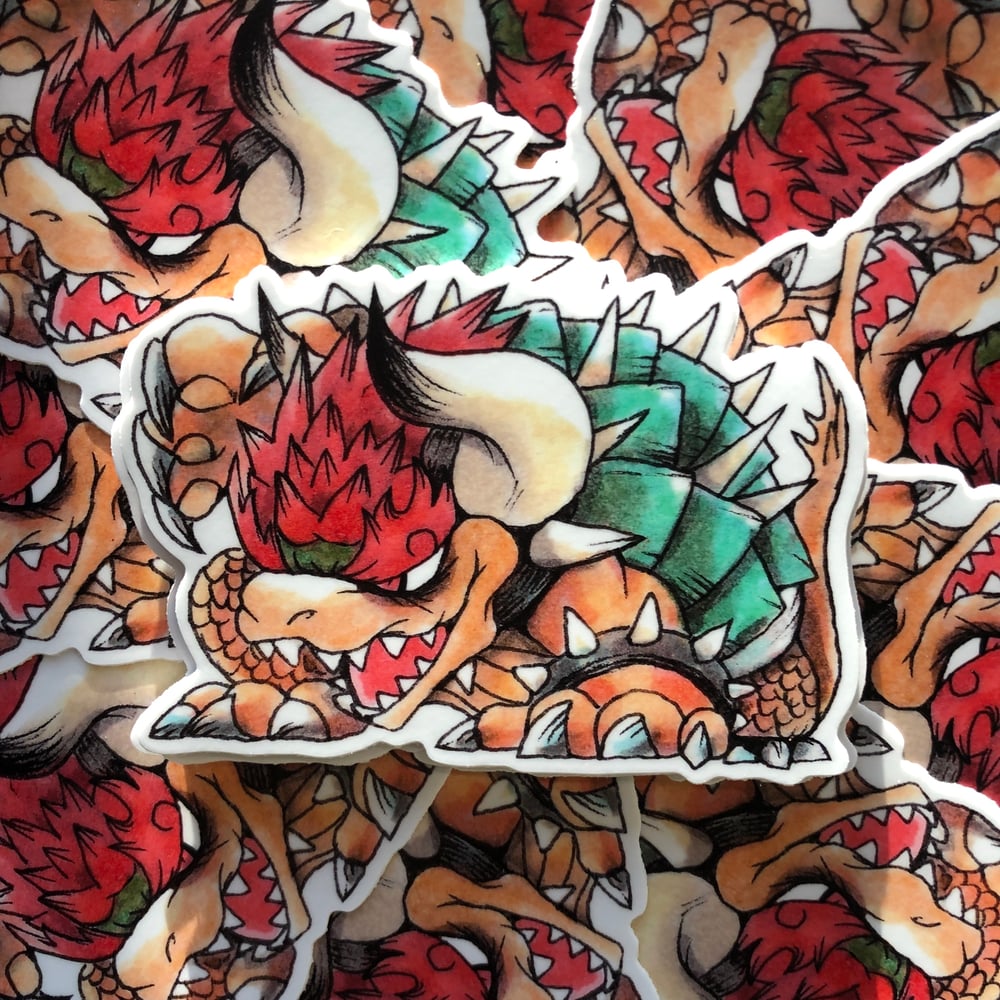 Image of Giga Bowser Sticker