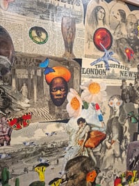 Image 3 of "London News" original collage