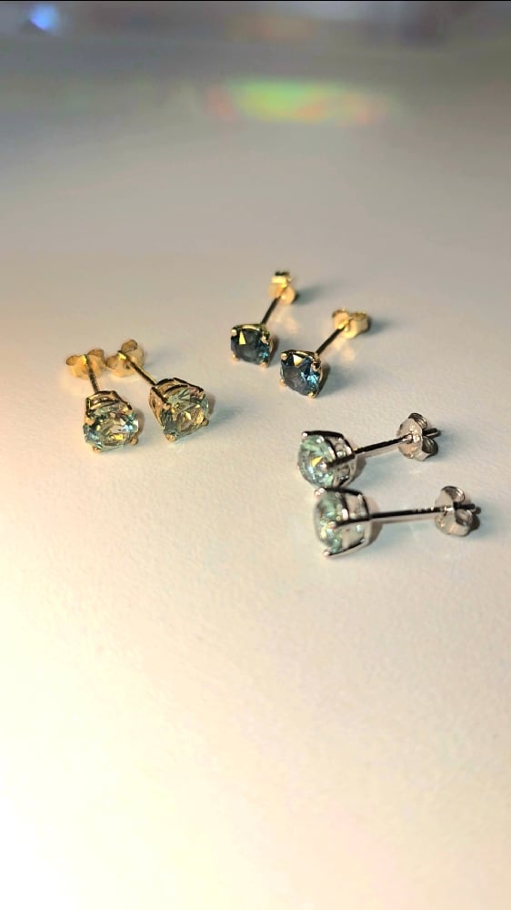 Image of Gemstone earings 