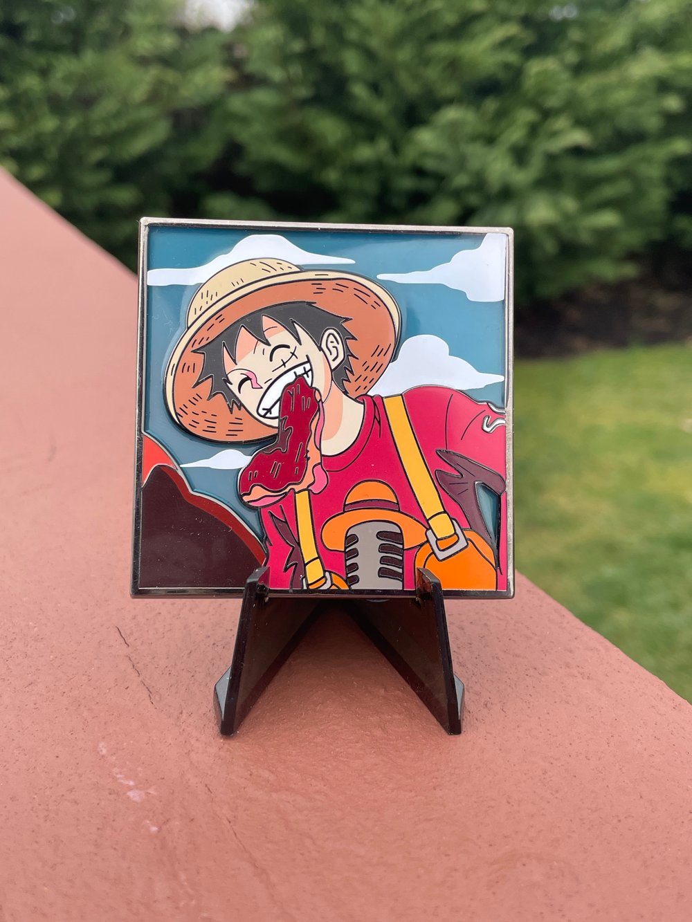 Image of P4P Strawhat Vibes Enamel Pin