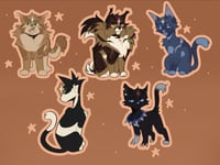 Image 7 of Warriors TPB Leaders Sticker Pack