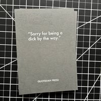 Image 2 of SECONDS - Men Apologizing to Me by Delphine Bedient