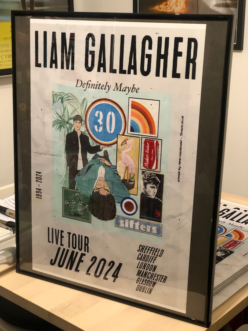 Liam Gallagher-Definitely Maybe - 30 Years Tour