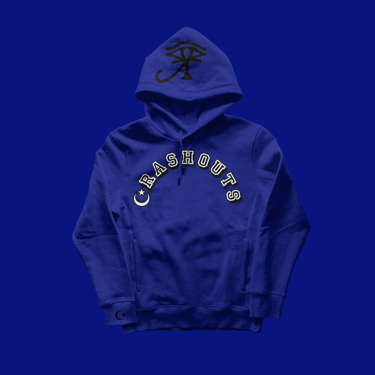 Image of Crashouts hoodie(blue)