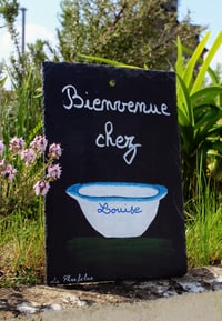 Image 1 of Ardoise à message-Bol Breton