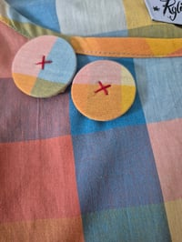 Image 2 of Kylie Jane Swing top-pastel check 