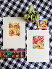 Image 2 of "Petunias" Original