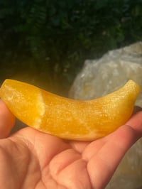Orange calcite banana 