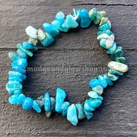 Image 1 of NEW* Apatite Chip Bracelet 