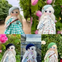Image 3 of Tiny Handmade Doll 4" traveller A