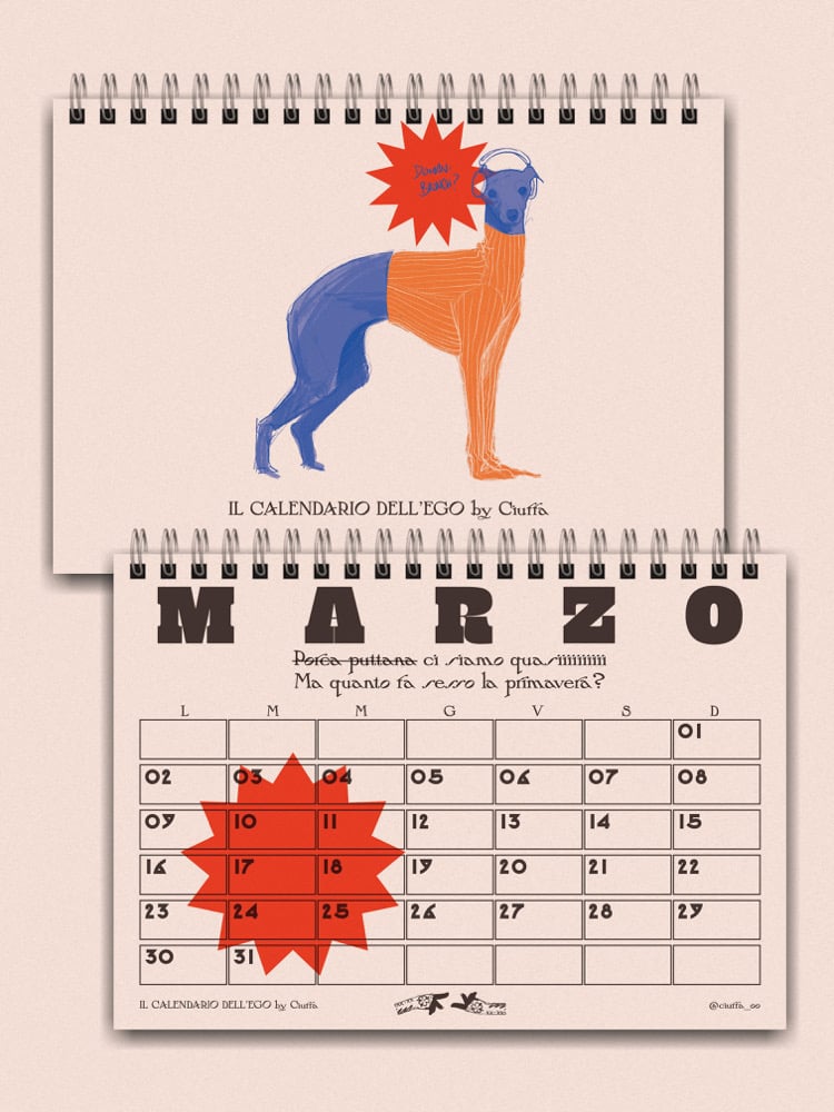 Image of CALENDARIO DELL’EGO 2026