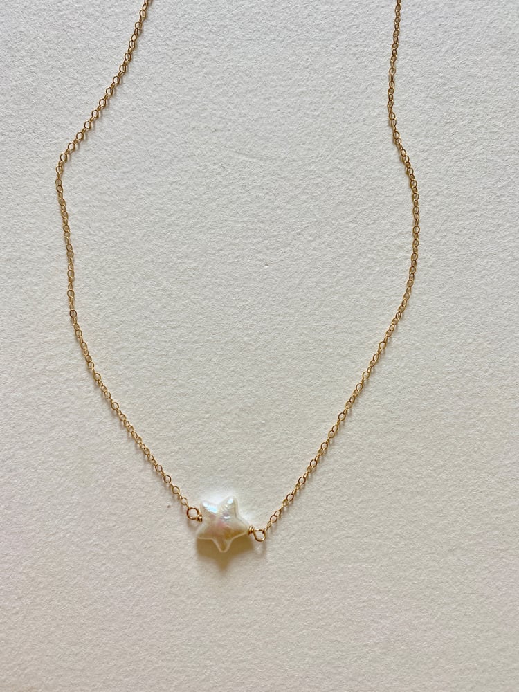 Image of Star girl necklace 