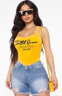 TATTD QUEEN ORIGINAL TANK!! Yellow 💛