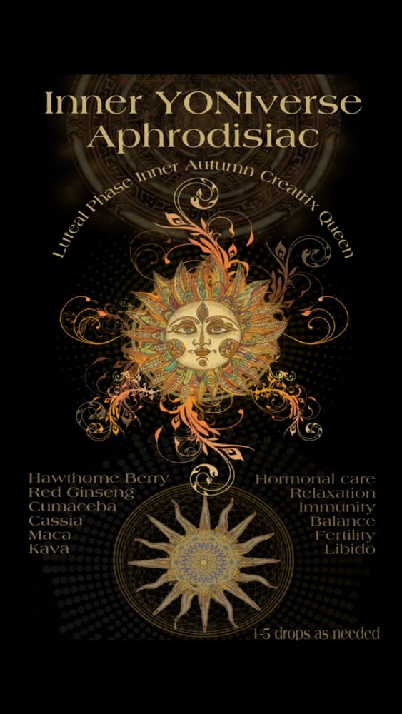 Image of InnerYONIverse Aphrodisiac Spagyric Inner Autumn Creatrix 4ml