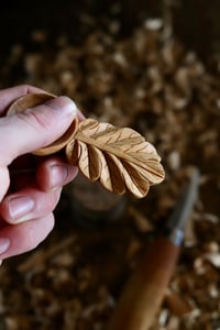 Image 4 of • Oak leaf Coffee Scoop