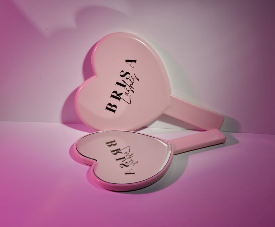 Image of Heart Shaped Mirror 