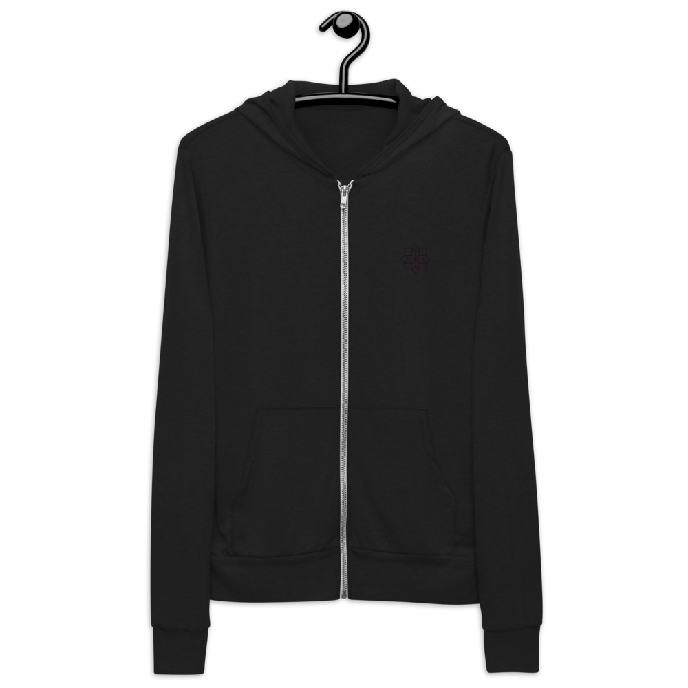 EMFBROADCAST Unisex zip hoodie