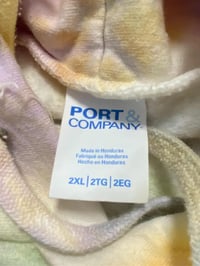 Image 6 of 1/1 Airbrush Hoodie on a 2XL Dyed Hoodie