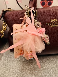 Image 2 of Ballerina  Pink Purse Charm 