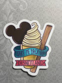  Take Me Back To Disneyland | 3” Matte Vinyl Sticker 