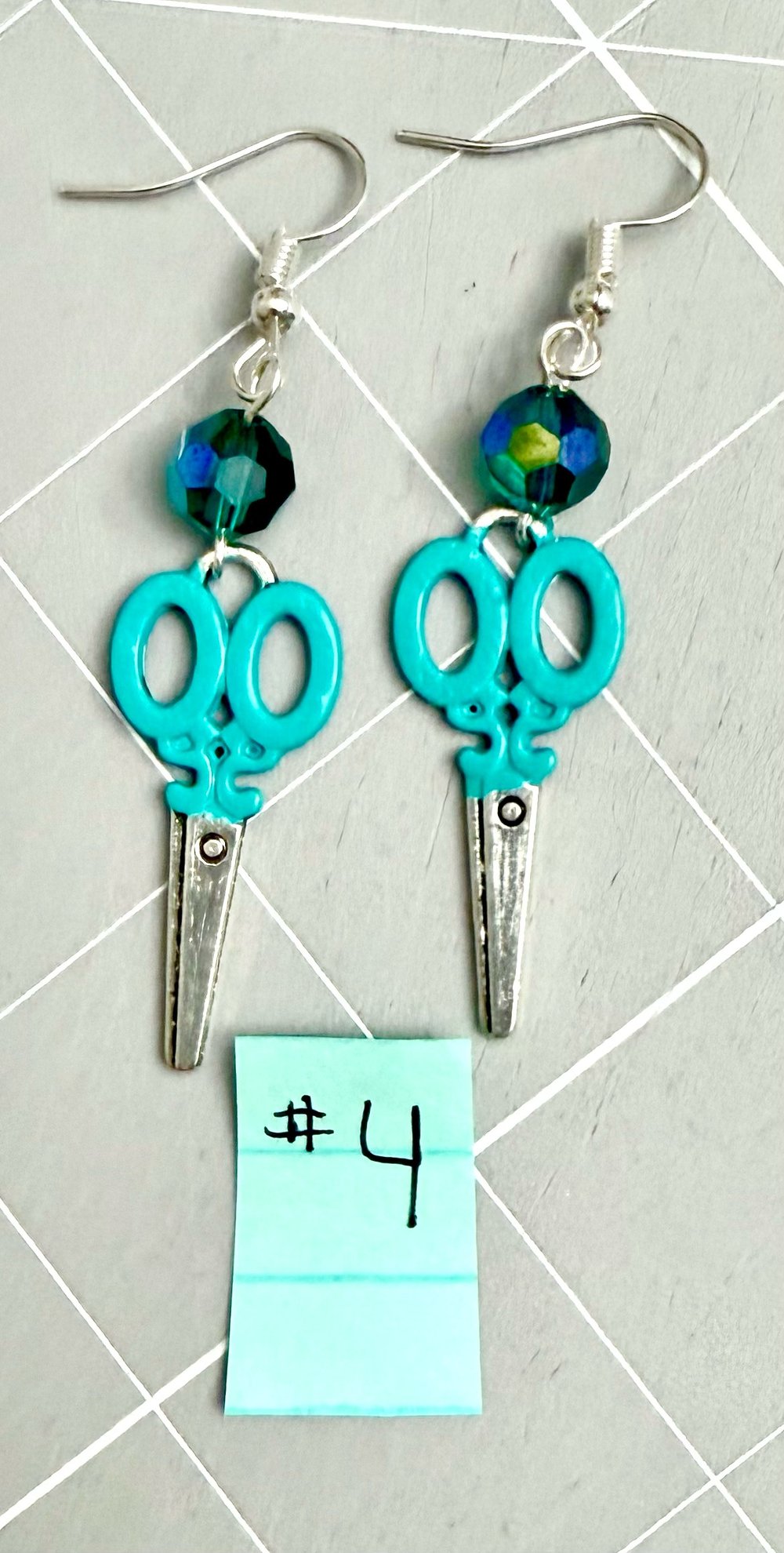 Image of Sewing Scissors Earrings
