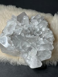 Image 22 of Grey Phantom Quartz Points Cluster #2244