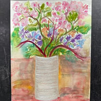 Image 3 of PotteryVase of Flowers 