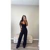 black pocket trousers 
